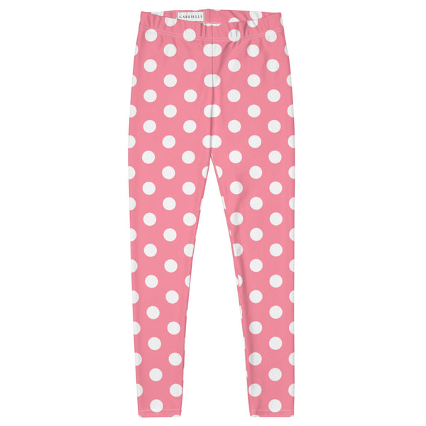 Polka Dot Leggings in Pink