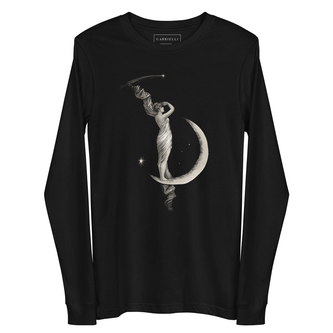 long sleeve t-shirt with a print of The Universal Favorite by Geo. H. Walker & Co.